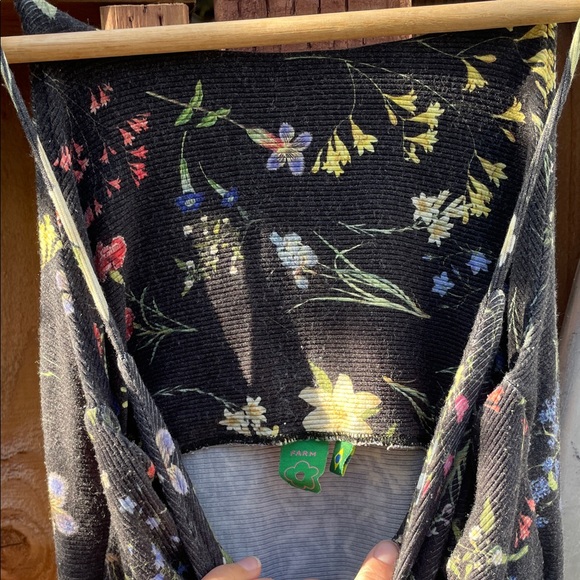 Farm Rio Wildflower Midi Knit Dress - Picture 4 of 9